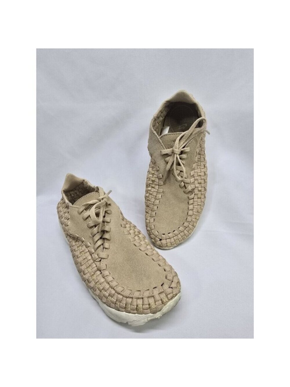 Nike AIR FOOTSCAPE WOVEN NM Khaki Size 8 Women's 917698-200